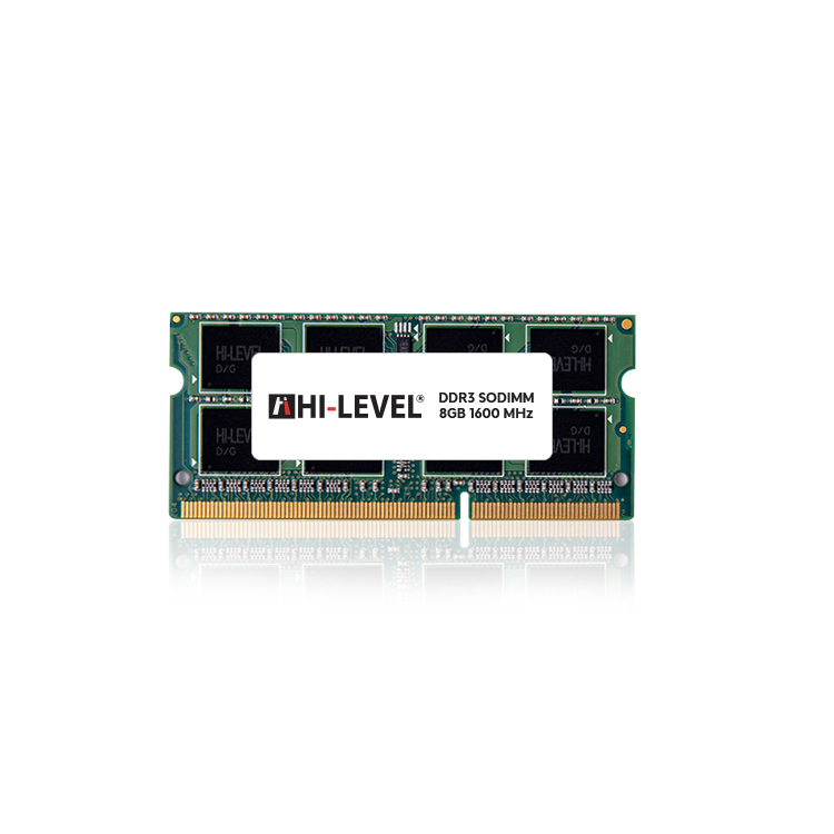 HI-LEVEL 8GB DDR3 1600Mhz NOTEBOOK RAM HLV-SOPC12800LV-8G